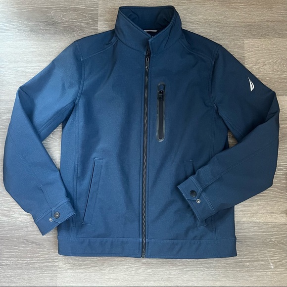 Nautica Men's Softshell Jacket, Water
and Wind Resistant size S - Picture 1 of 14
